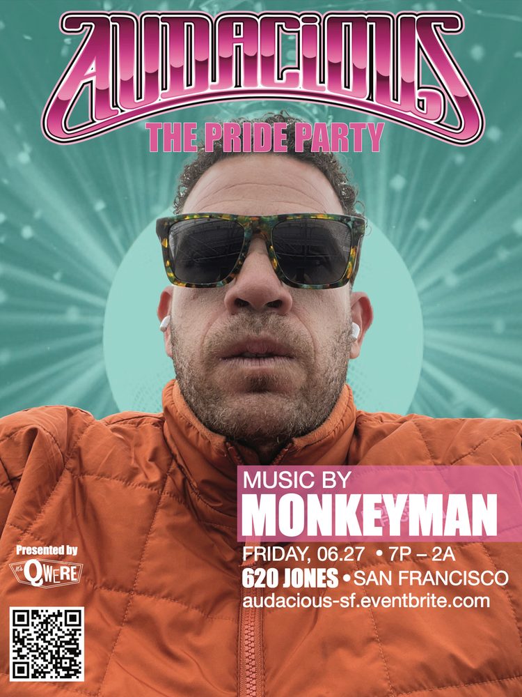 MonkeyMan event flyer